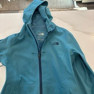 The North Face Apex Flex Hooded Softshell - Gore-Tex storm blue slim fit Medium